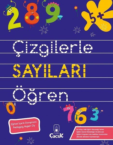 Çizgilerle Sayıları Öğren 5+ Yaş