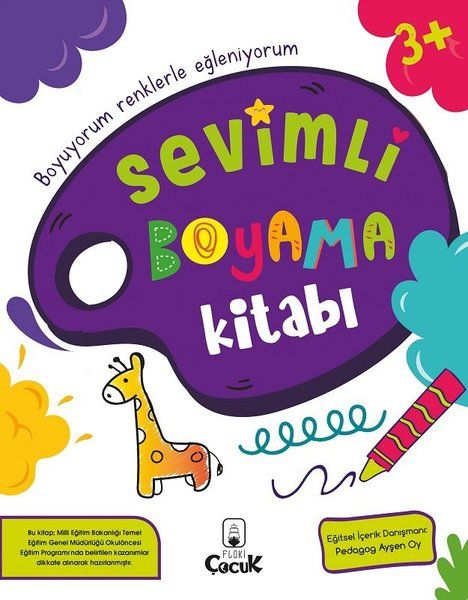 Sevimli Boyama Kitabı 3+ Yaş