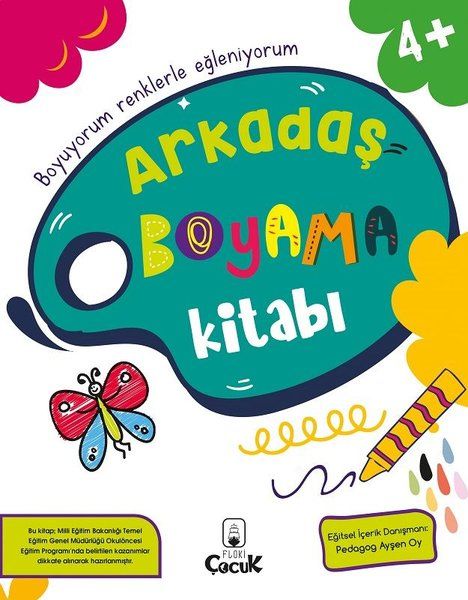 Arkadaş Boyama Kitabı  4+ Yaş