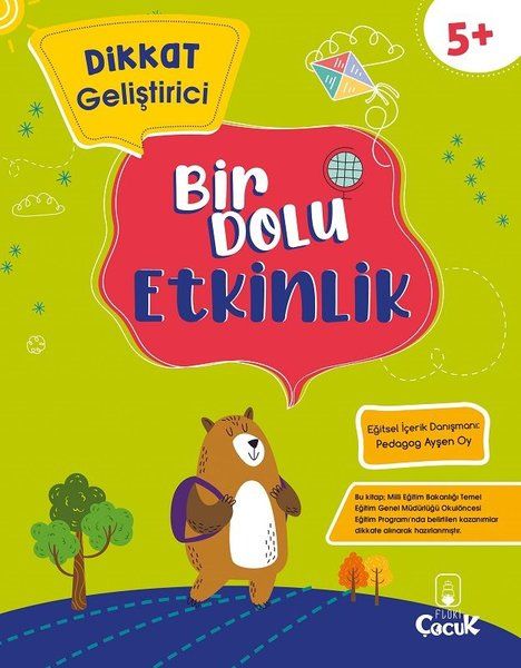 Dikkat Geliştirici  Bir Dolu Etkinlik  5+ Yaş