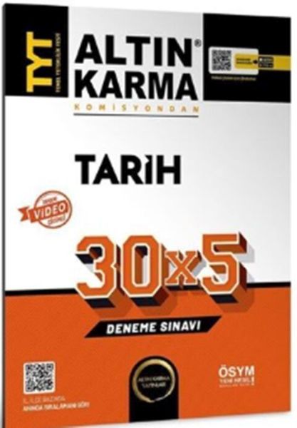 Altın Karma TYT Tarih 30 x 5 Deneme