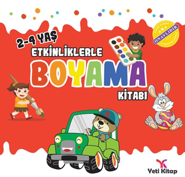 Etkinliklerle Boyama Kitabı 1  24 Yaş