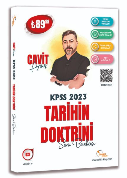 Doktrin Yayınları 2023 KPSS Tarihin Doktrini Soru Bankası