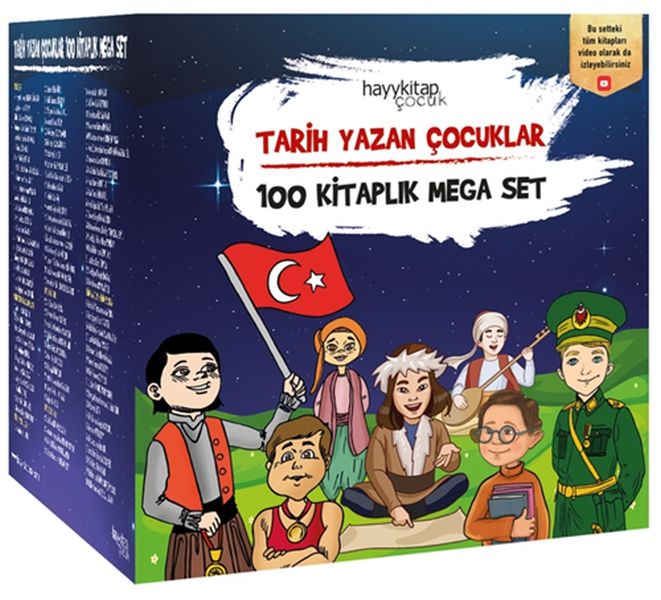 Tarih Yazan Çocuklar  100 Kitaplık Mega Set