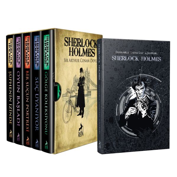 Sherlock Holmes Bütün Hikayeler Seti Sherlock Holmes Defteri Hediyeli