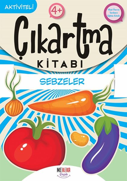 Sebzeler  Çıkartma Kitabı