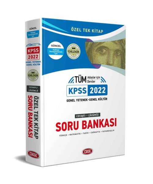 Data 2023 KPSS Genel Yetenek  Genel Kültür Cevaplı  Çözümlü Soru Bankası