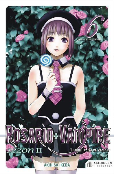 Rosario + Vampire Tılsımlı Kolye ve Vampir Sezon 2 Cilt 6