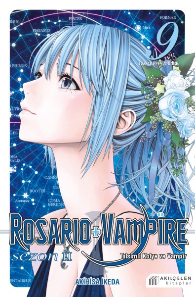 Rosario  Vampire Sezon 2 Cilt 9 Tılsımlı Kolye ve Vampir Sezon 2 Cilt 9