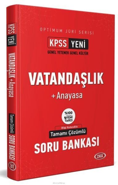 Data KPSS Vatandaşlık + Anayasa Optimum Jüri Çözümlü Soru Bankası 2021