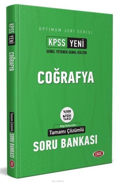 Data KPSS Optimum Jüri Coğrafya Çözümlü Soru Bankası 2023