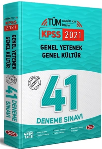 Data 2022 KPSS Genel Yetenek  Genel Kültür 41 Deneme Sınavı