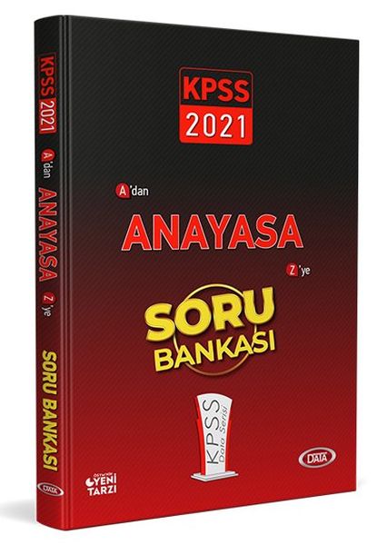 Data 2021 KPSS Adan Zye Anayasa Soru Bankası