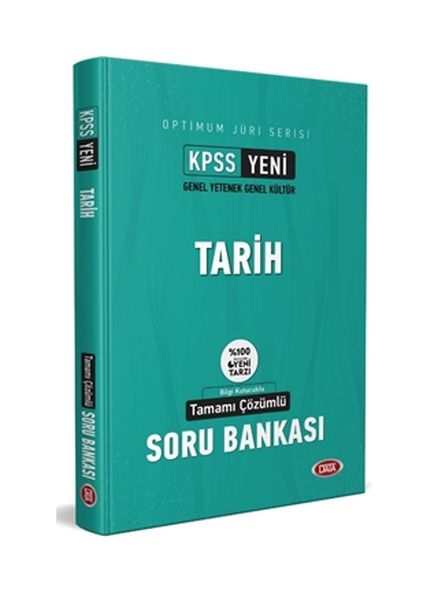 Data KPSS Jüri Optimum Serisi Tarih Çözümlü Soru Bankası 2023