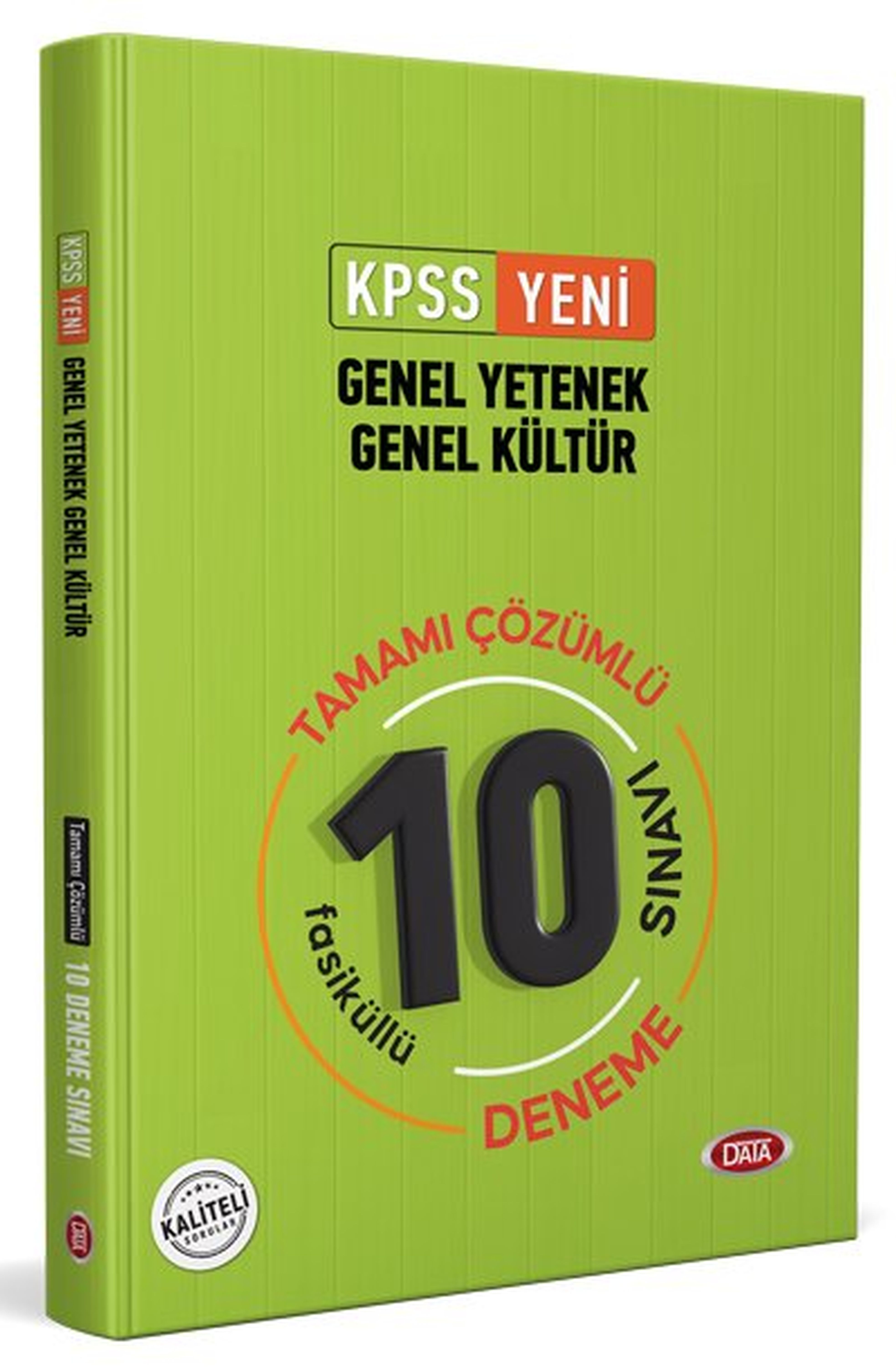 Data 2022 KPSS Genel Yetenek Genel Kültür Tamamı Çözümlü 10 Deneme Sınavı