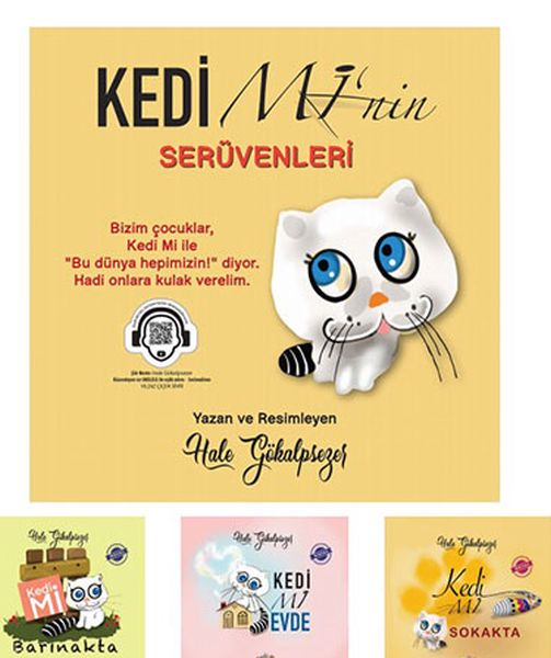 Kedi Minin Serüvenleri 3 Kitap Takım