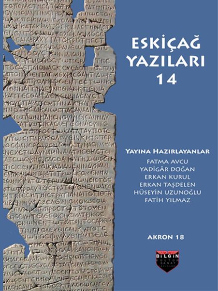 Eskiçağ Yazıları 14  Akron 18