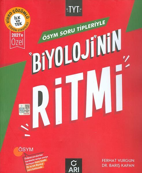 Arı ÖSYM Soru Tipleriyle TYT Biyolojinin Ritmi 2021e Özel