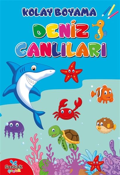 Kolay Boyama  Deniz Canlıları