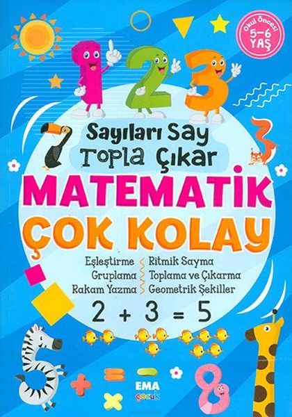 Sayıları Say Topla Çıkar Matematik Çok Kolay 56 Yaş