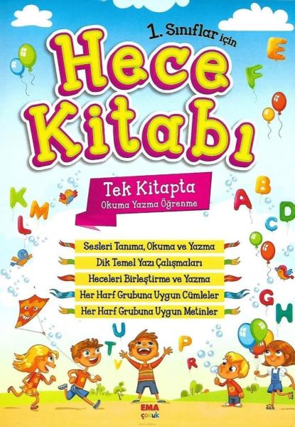 1Sınıflar İçin Hece Kitabı