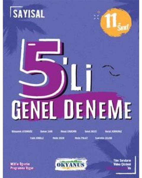 Okyanus 11 Sınıf Sayısal 5 li Deneme