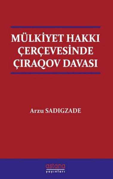 Mülkiyet Hakkı Çerçevesinde Çıraqov Davası