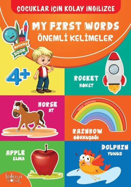 Çocuklar İçin Kolay İngilizce  My First Words Önemli Kelimeler