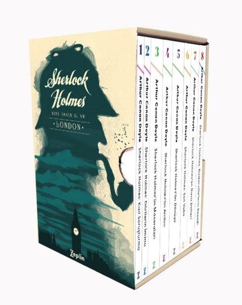 Sherlock Holmes Seti  8 Kitap Takım