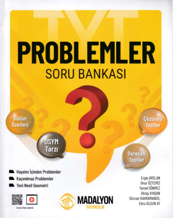 Madalyon TYT Problemler Soru Bankası