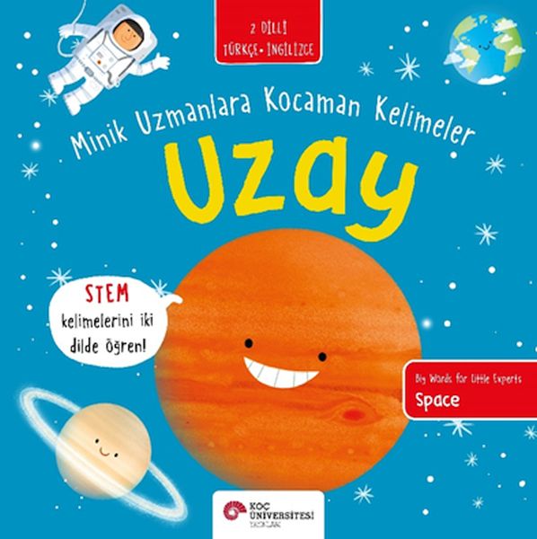 Uzay Minik Uzmanlara Kocaman Kelimeler İki Dilli Türkçeİngilizce