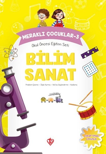 Meraklı Çocuklar 3  Okul Öncesi Eğitim Seti  Bilim Sanat