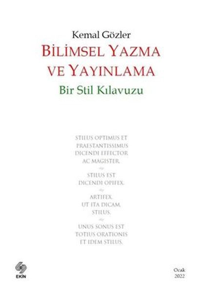 Bilimsel Yazma ve Yayınlama Bir Stil Kılavuzu