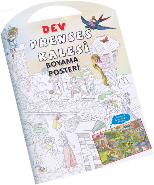 Prenses Kalesi Dev Boyama Posteri