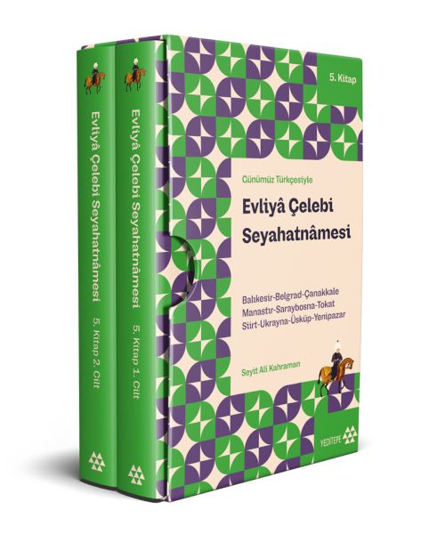 Evliyâ Çelebi Seyahatnâmesi 5Kitap 2 Cilt  Kutulu