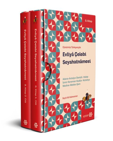 Evliyâ Çelebi Seyahatnâmesi 9Kitap 2 Cilt  Kutulu