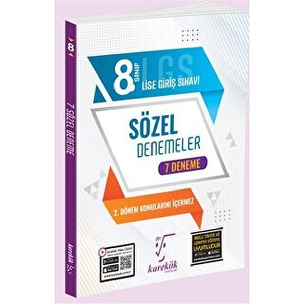 Karekök Yayınları 8 Sınıf LGS 7li Sözel Deneme