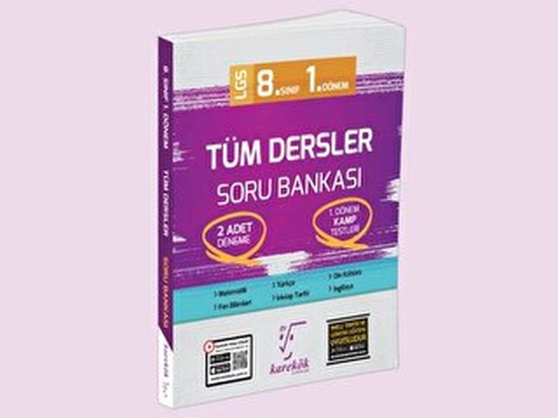 8 Sınıf LGS 1 Dönem Tüm Dersler Soru Bankası