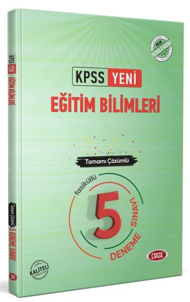 Data 2022 KPSS Eğitim Bilimleri Tamamı Çözümlü 5 Deneme Sınavı