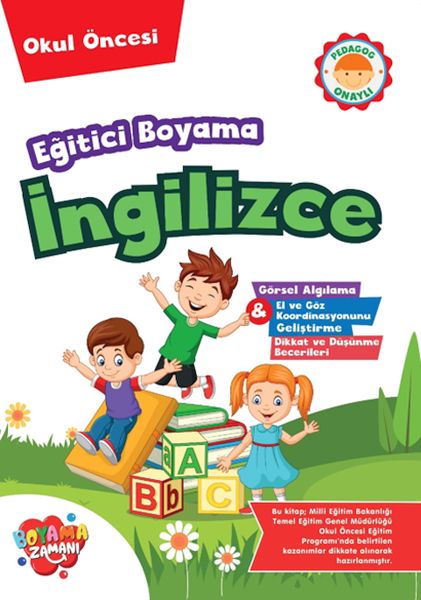 Eğitici Boyama  İngilizce