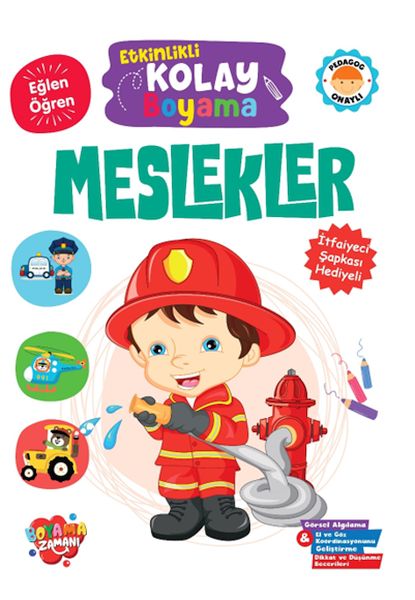 Etkinlikli Kolay Boyama – Meslekler