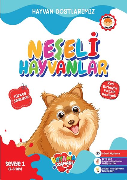 Hayvan Dostlarımız  Neşeli Hayvanlar Seviye 1 23 Yaş