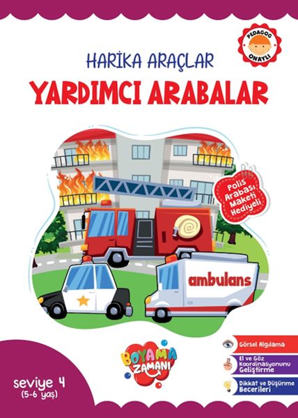 Harika Araçlar – Yardımcı Arabalar Seviye 4  56 Yaş