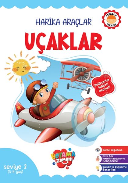 Harika Araçlar – Uçaklar Seviye 2 34 Yaş