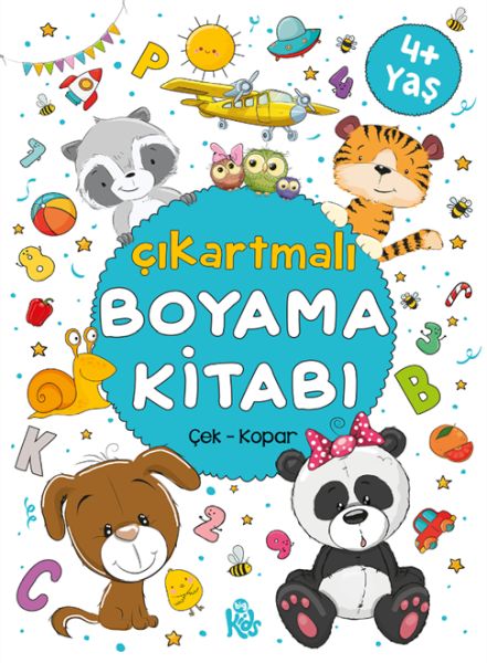 Çıkartmalı Boyama Kitabı  4 Yaş +