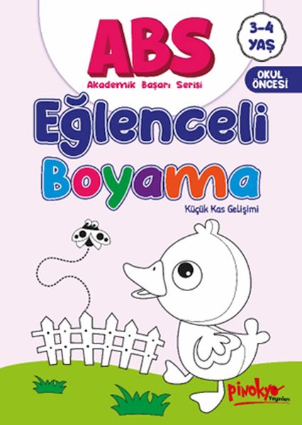 ABS 34 Yaş Eğlenceli Boyama