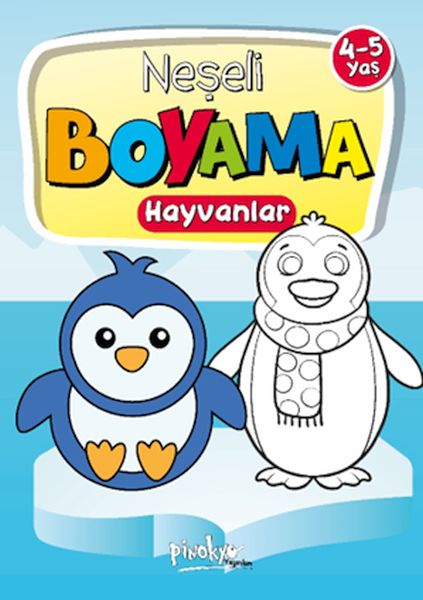 Neşeli Boyama Hayvanlar 45 Yaş