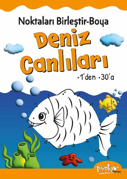 Noktaları BirleştirBoya Deniz Canlıları1’den 30’a