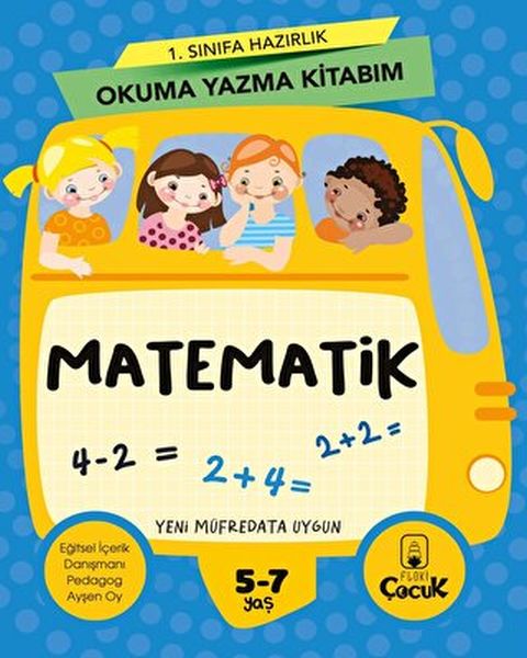 1 Sınıfa Hazırlık Okuma Yazma Kitabım Matematik