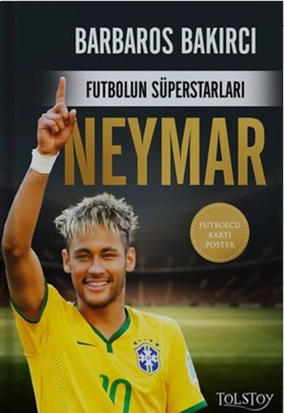 Neymar  Futbolun Süperstarları  Futbolcu Kartı Poster